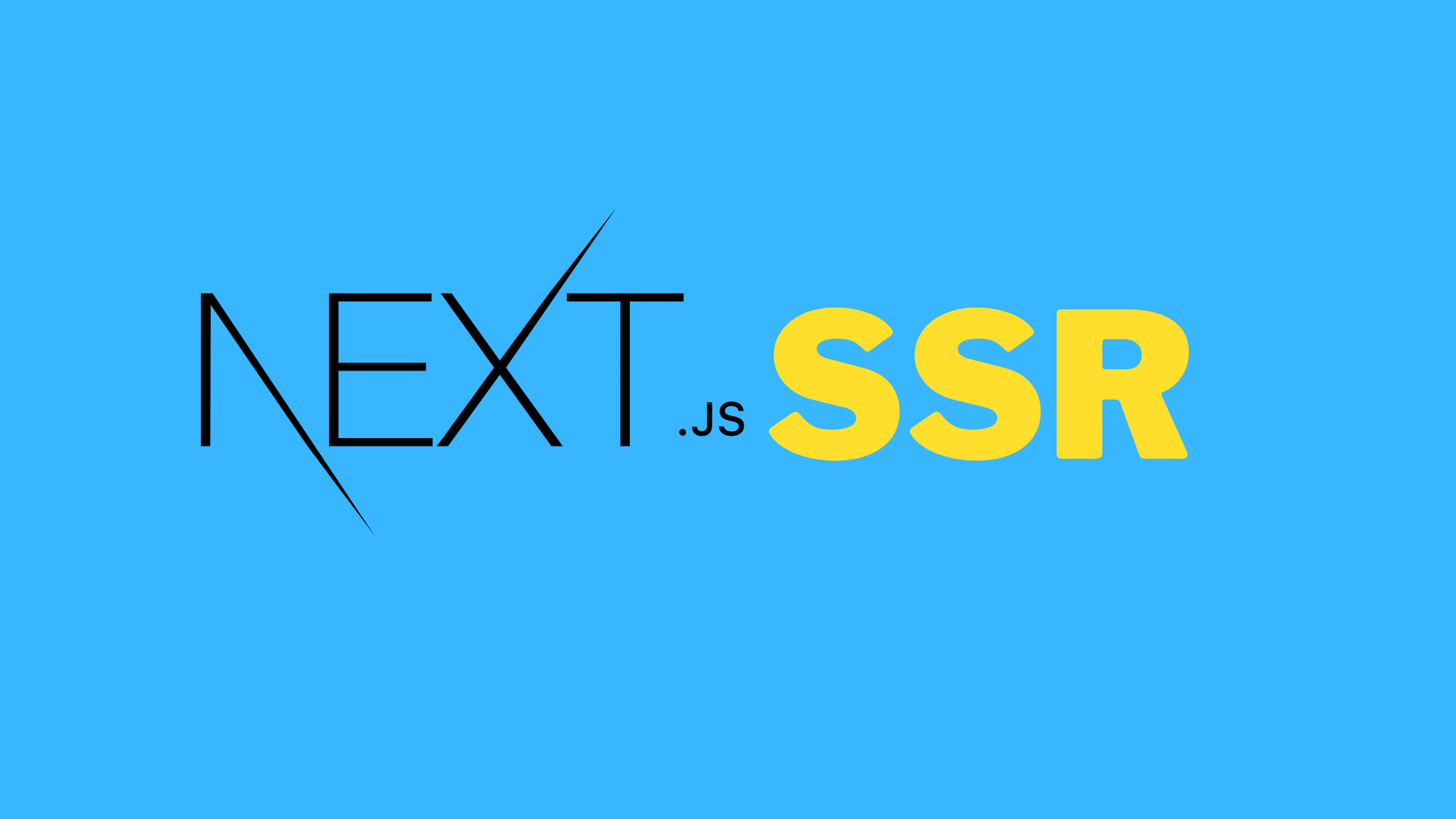 How to make SSR application using Next.js ?