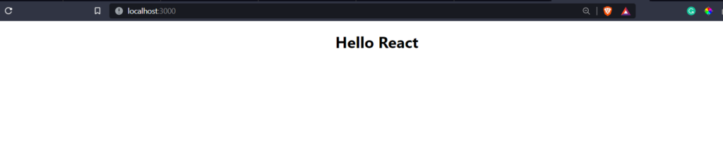 react