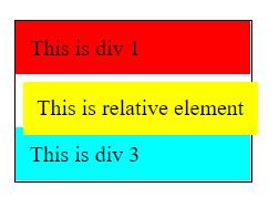 position: relative