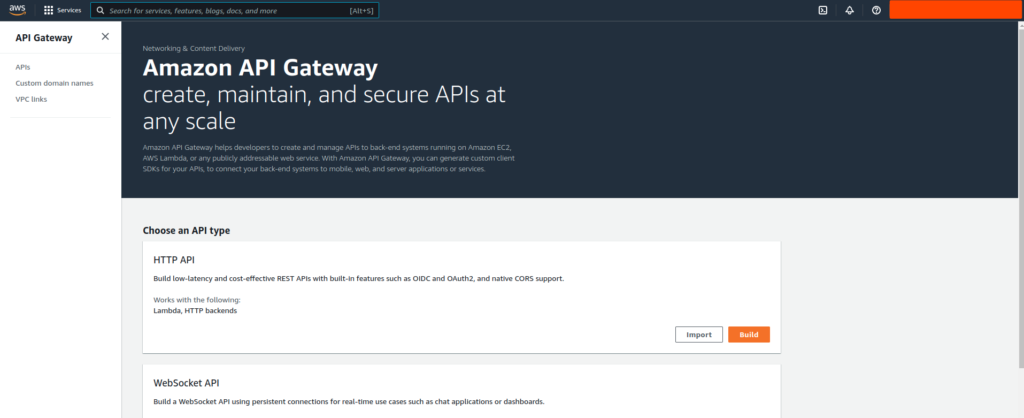 API Gateway Dashboard